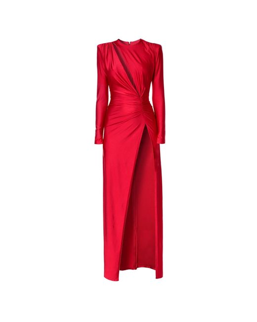 AGGI Adriana Shy Cherry Dress in Red | Lyst