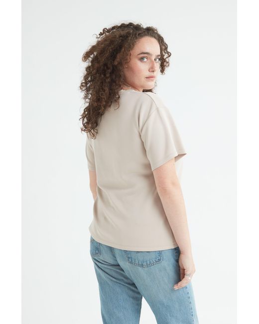 SECTION 101 Natural Neutrals Madison Tee- Tan