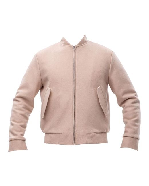 Maison Bogomil Pink Bomber Jacket for men