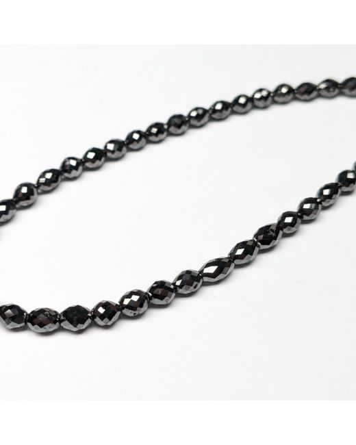 Rahul's Jewels Black 7 Genuine Diamond Oval Strand Bracelet