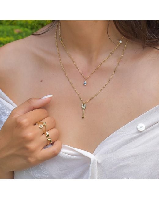 Dov Jewelry Metallic Lovestruck Necklace