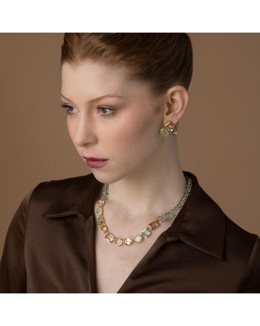 Bounkit Metallic Sylva Studs Pierced