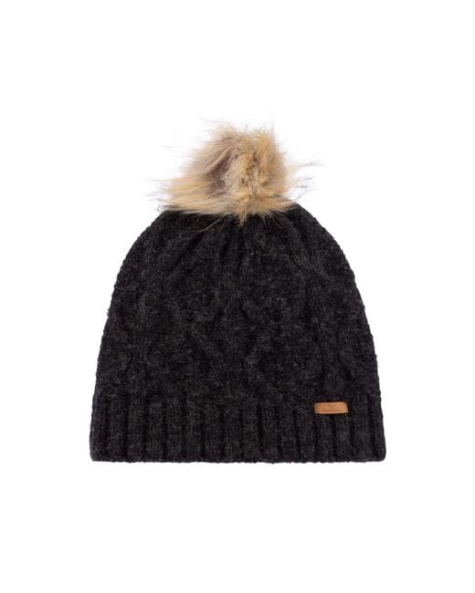 Norbron Black Nolly Beanie