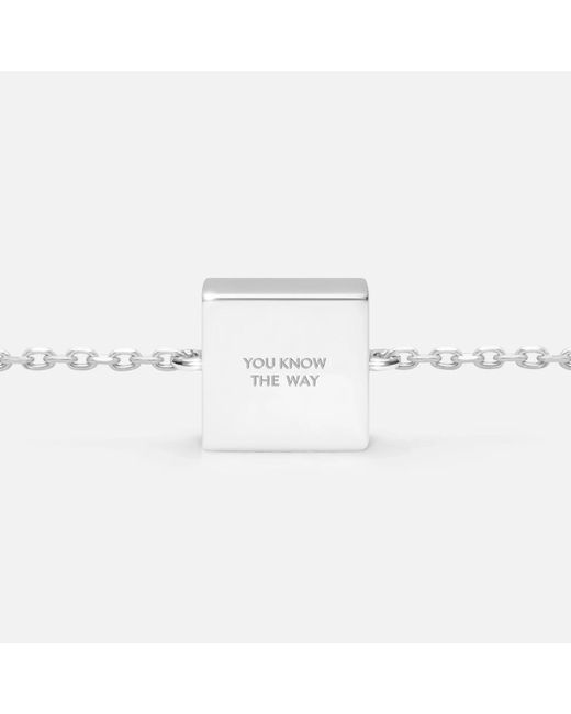 Kouree Metallic 'You Know The Way' Fixed Charm Bracelet