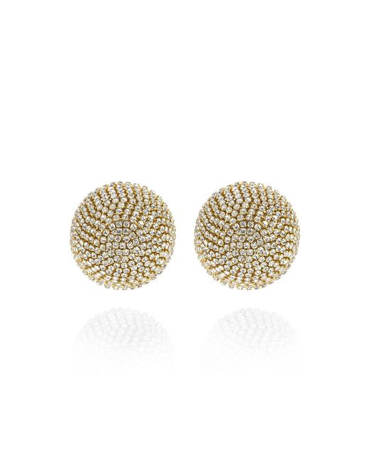 Saule Label Metallic Gaia Glam Midi Earrings