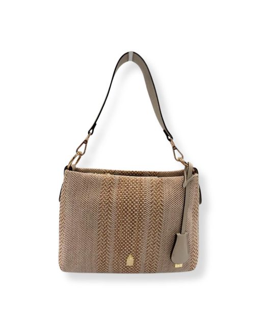Franchetti Bond Brown Neutrals Cara Italian Raffia Classic
