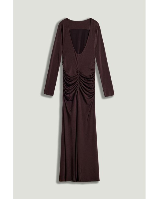 nocturne brown dress NOCTURNE Dress