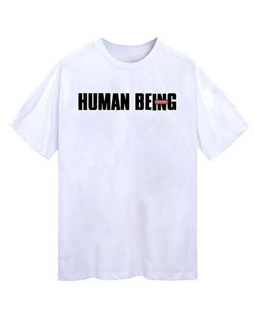 VERYRARE White Human Being Tee for men