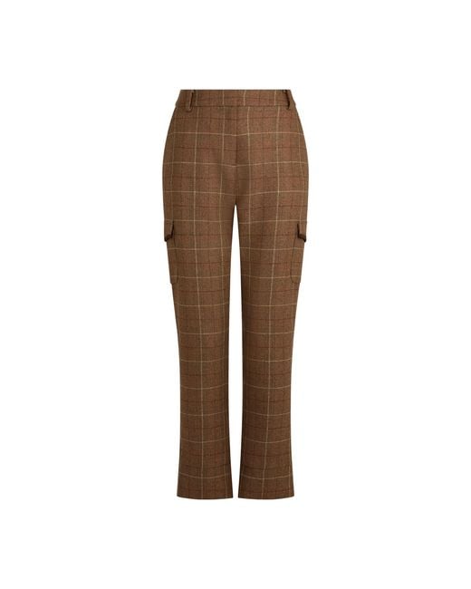 Really Wild Clothing Brown Balmoral Tweed Country Trousers