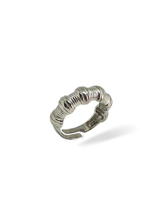 LINYA JEWELLERY Metallic Bomy Wire Ring