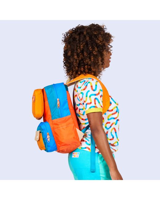 Mokuyobi Blue Heat Wave Faux Roll Top