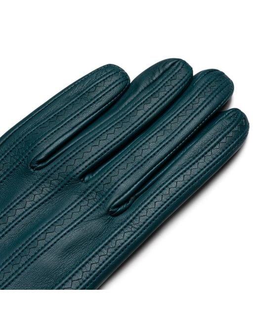 1861 Glove Manufactory Blue Pavia