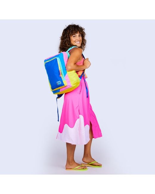 Mokuyobi Blue Carnival Flyer Backpack