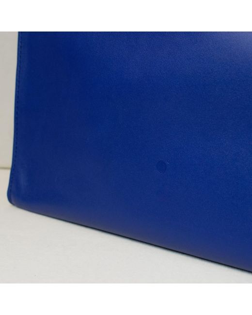 godi. Blue Handmade Adjustable Tote Bag