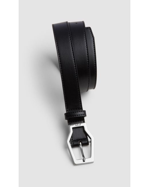 PREVU Black Karel Belt Midi