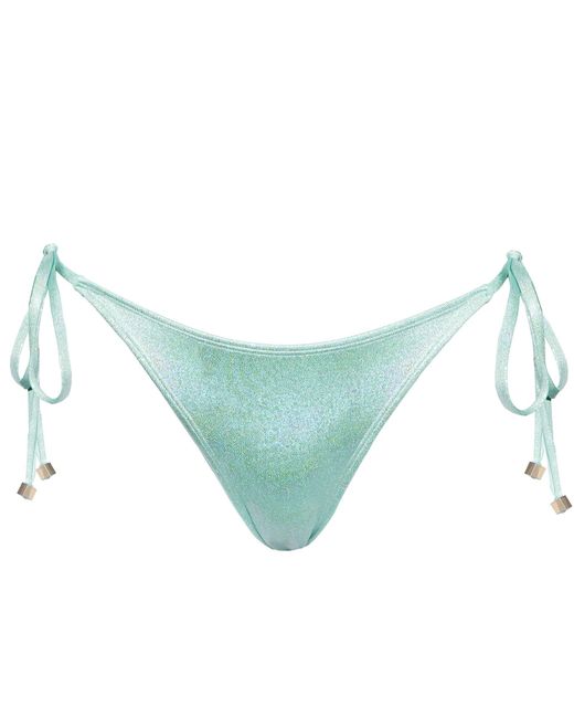 Enez Swim Blue Nova Scrunch Bikini Bottoms
