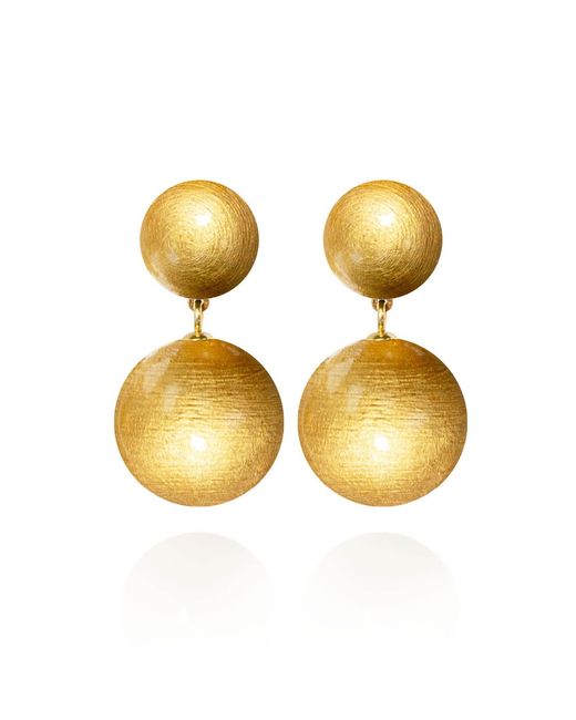 Saule Label Metallic Sonia Classic Earrings