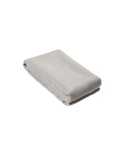 Heritagemoda Gray Handmade Cashmere Scarf for men