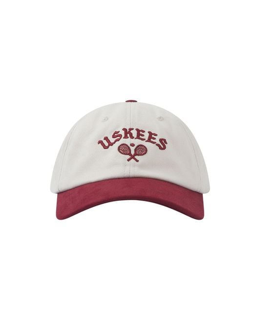 Uskees Red Racquet Club Cap for men