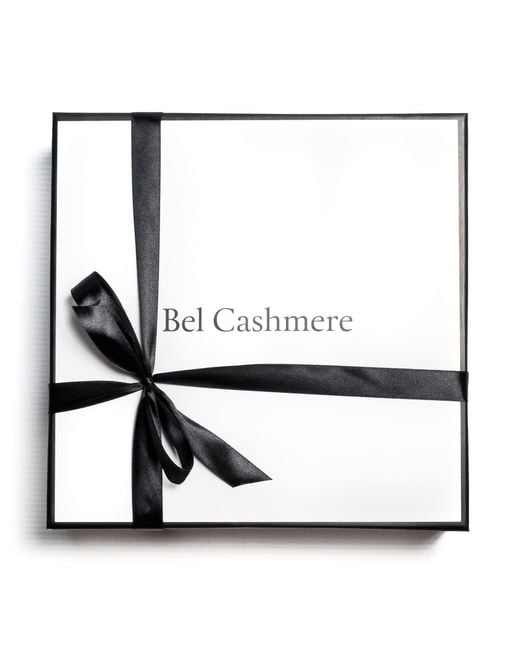 Bel Cashmere Gray Chelsea Cashmere And Silk Sand Sweater