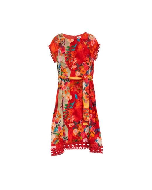 Niza Long Halter Dress With A Flared Skirt And Floral Print