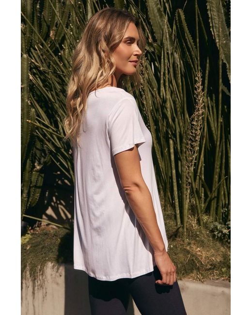 Adrift Clothing Blue Swing Tee