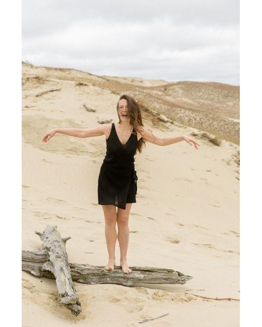 SALANIDA Black Mare 100% Linen Co-Ord