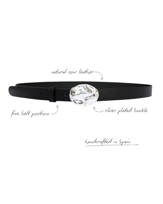 Casa Cala Black Duna Belt Noir