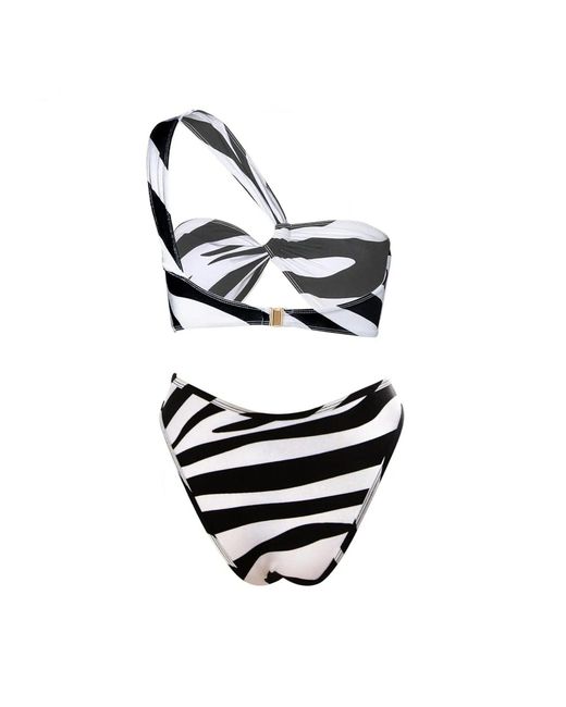Cherina Beachwear Llc Black Cacia Bikini Set