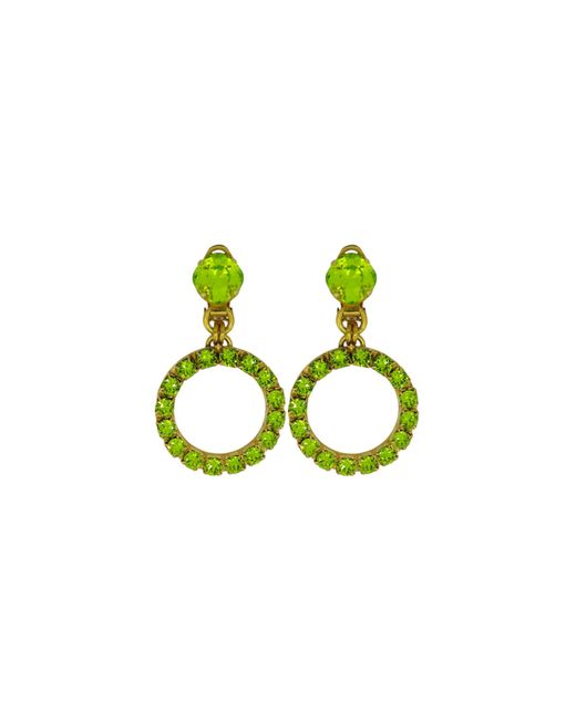 Vicki Sarge Black The Small Hoop Earrings