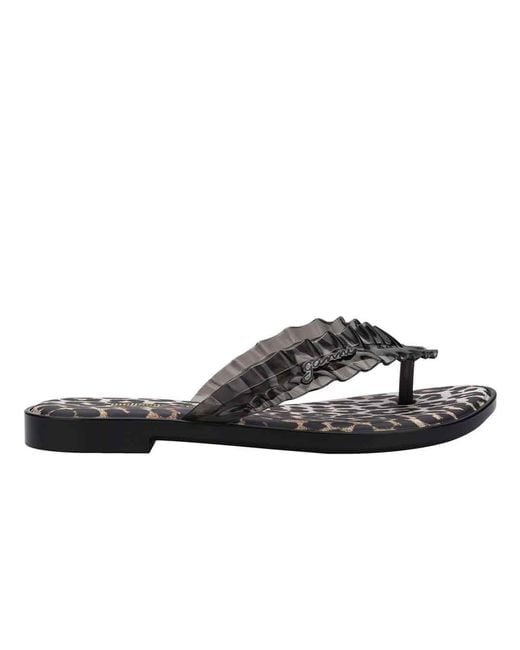 Melissa Brown Flip Flop Slim X Ganni