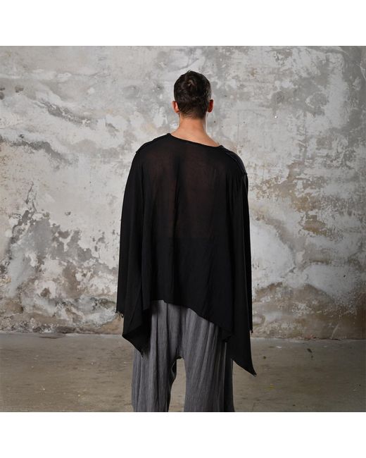 Zhenabia Black Leila Top