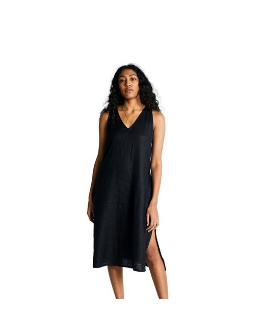 REISTOR Blue The Hemp Noir Dress