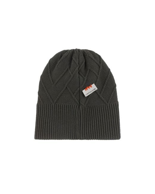 Norbron Black Bonham Moss Beanie for men