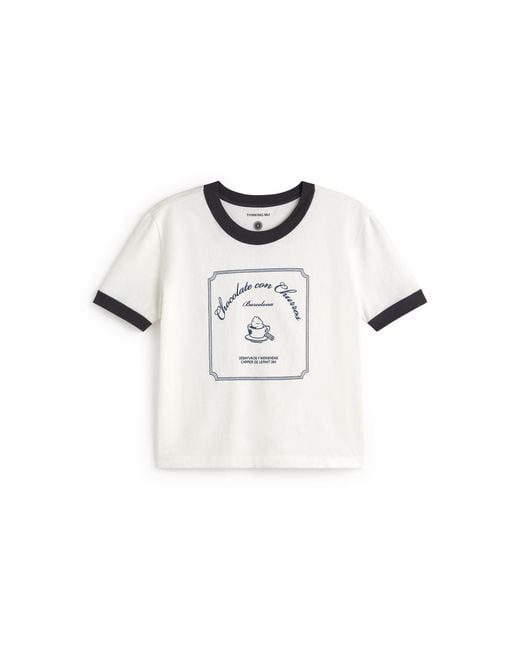Thinking Mu White Churros Zowie R T-Shirt