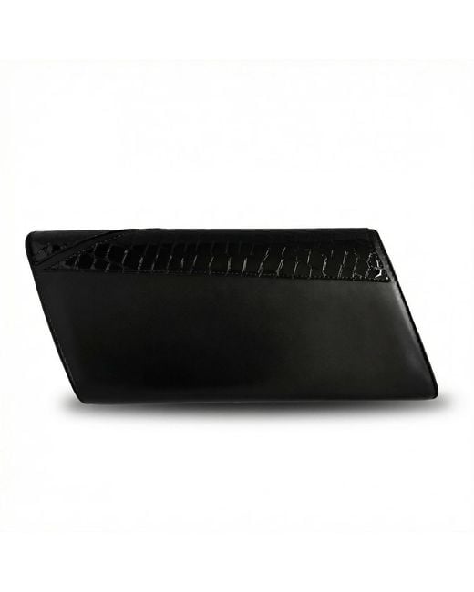 Terry De Havilland Black Mia Clutch Bag