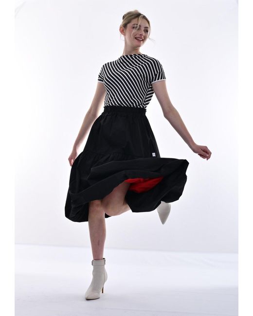 Frock Tales Black Oyster Top