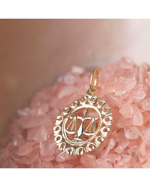 Maya Brenner Metallic Zodiac Necklace