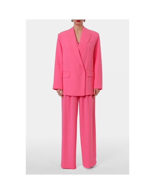 AGGI by HALEWSKI Pink Petra Barbie Oversized Blazer
