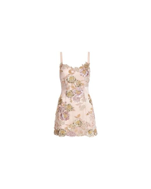Scarlett Gasque Natural Eternal Bloom Mini Dress
