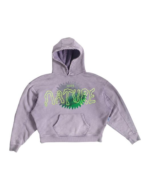 Achilles and the Tortoise Purple More Nature Hoodie