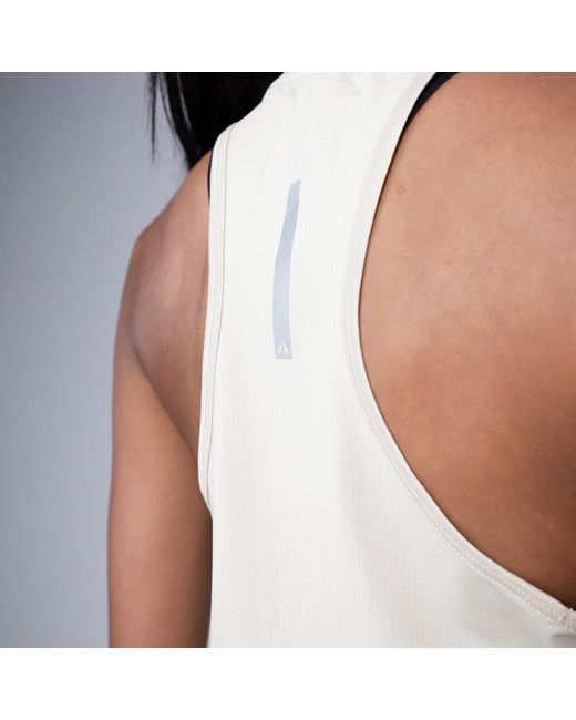 Aora Athletics Brown Dry Mesh Tank Top