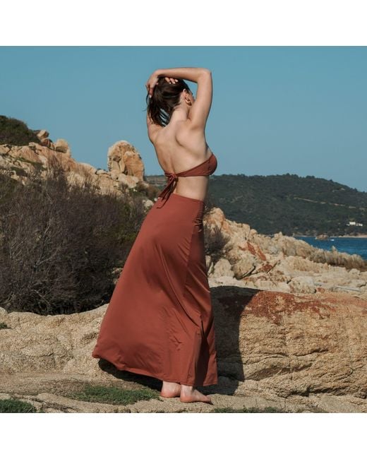 Aulala Paris Brown The Muse Drape – Amber