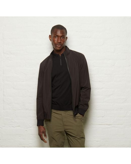Guards London Black Hanson2 Bomber Jacket for men