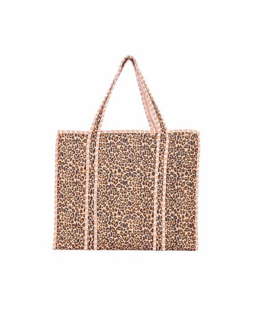 Conscious Yoga Collective Pink The Leopard Tote