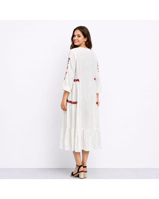 Zasta Studio White Summer Thread Edition Dress Three