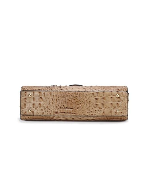 Mkf Collection - J'omor Metallic Liviana Croc-Embossed Elongated Shoulder Bag