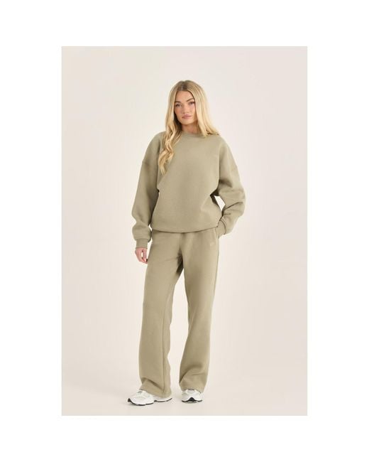 Loom Archives Natural Loom Straight Leg Jogger