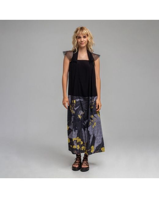 ARTISTA Black Diana Maxi Dress