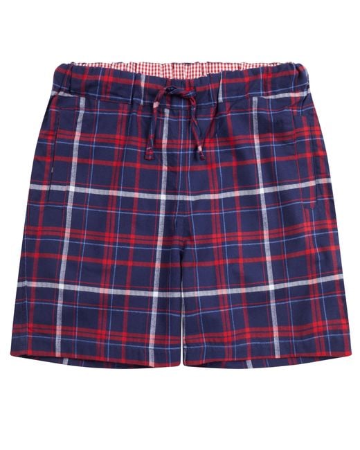 Lounge Blue Loungewear Shorts Panda Design for men